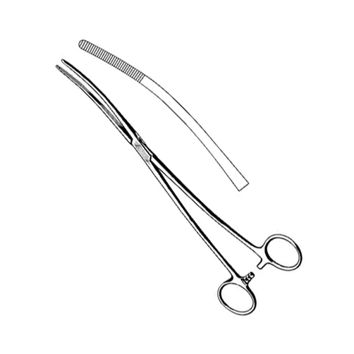 Bozeman-Douglas Sponge & Uterine Dressing Forceps