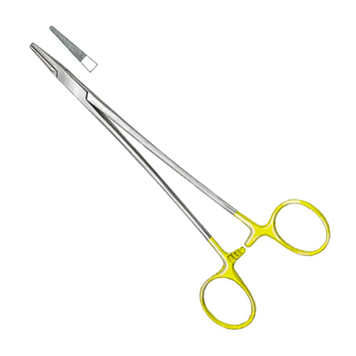 DeBakey Needle Holder, Tungsten Carbide